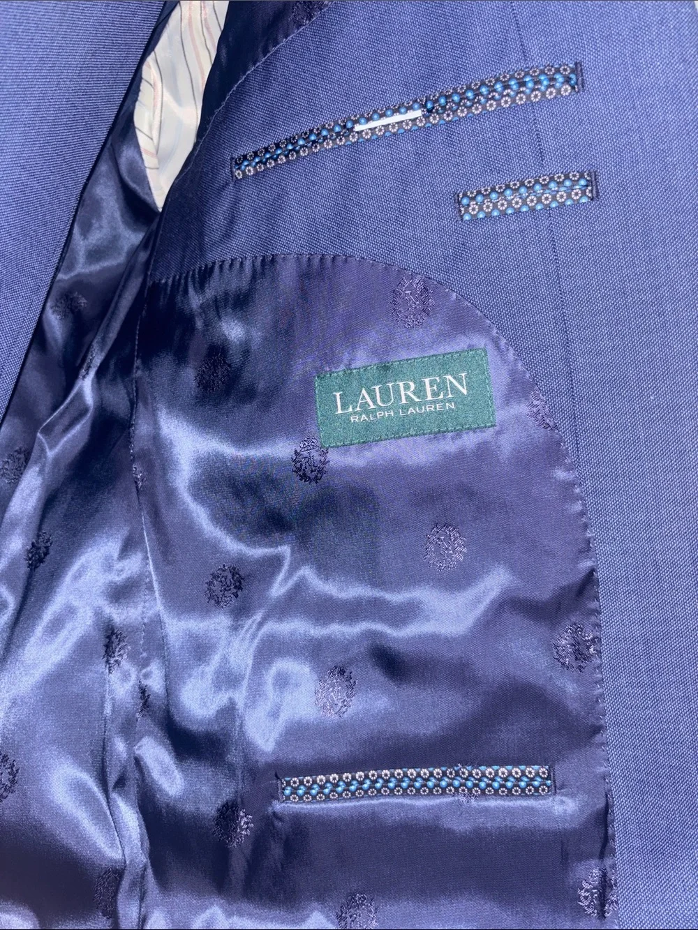 Blue Ralph Lauren Suit